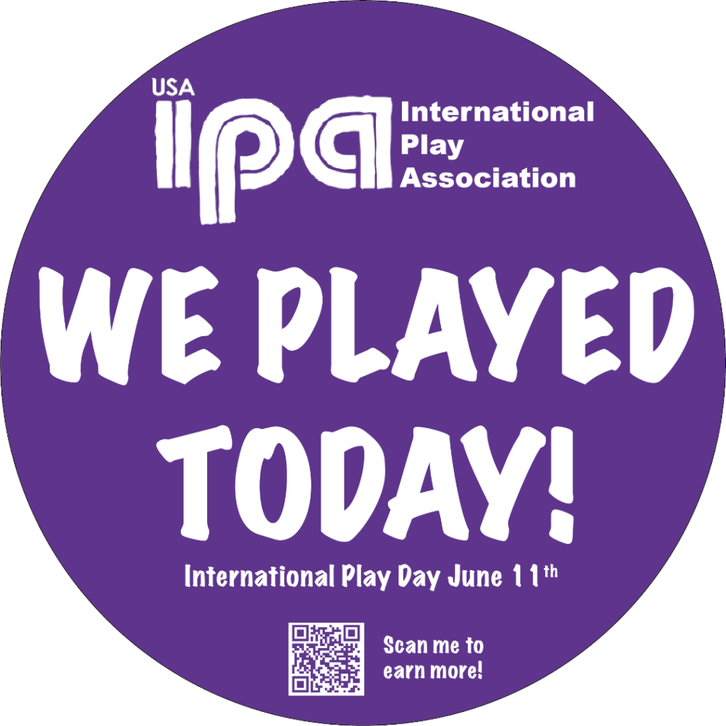 International day of play sticker copy